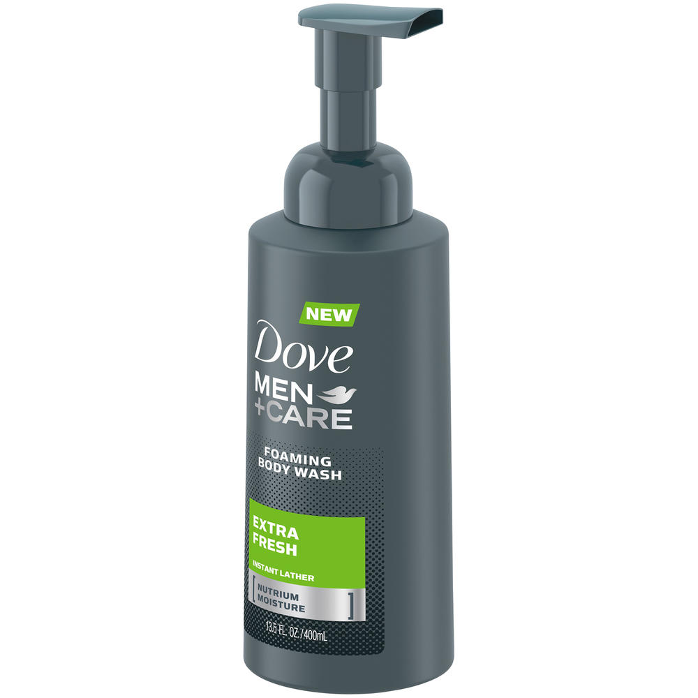 Dove Men Care Extra Fresh Foaming Body Wash 13.5 oz