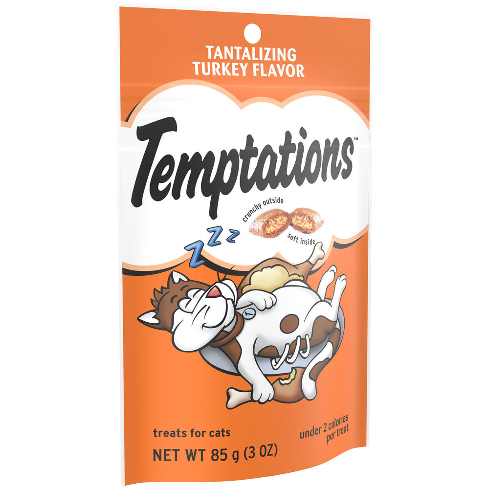 Whiskas Temptations Treats for Cats, Tantalizing Turkey, 3 oz (85 g)