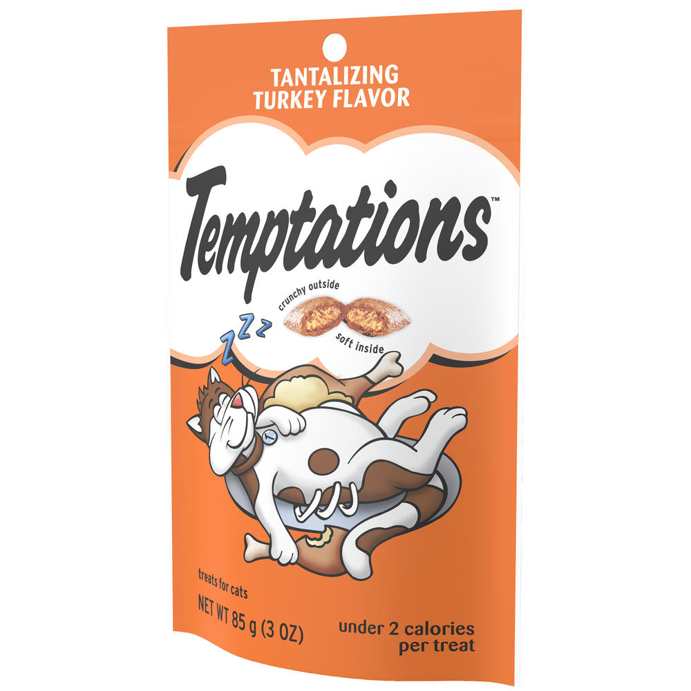 Whiskas Temptations Treats for Cats, Tantalizing Turkey, 3 oz (85 g)