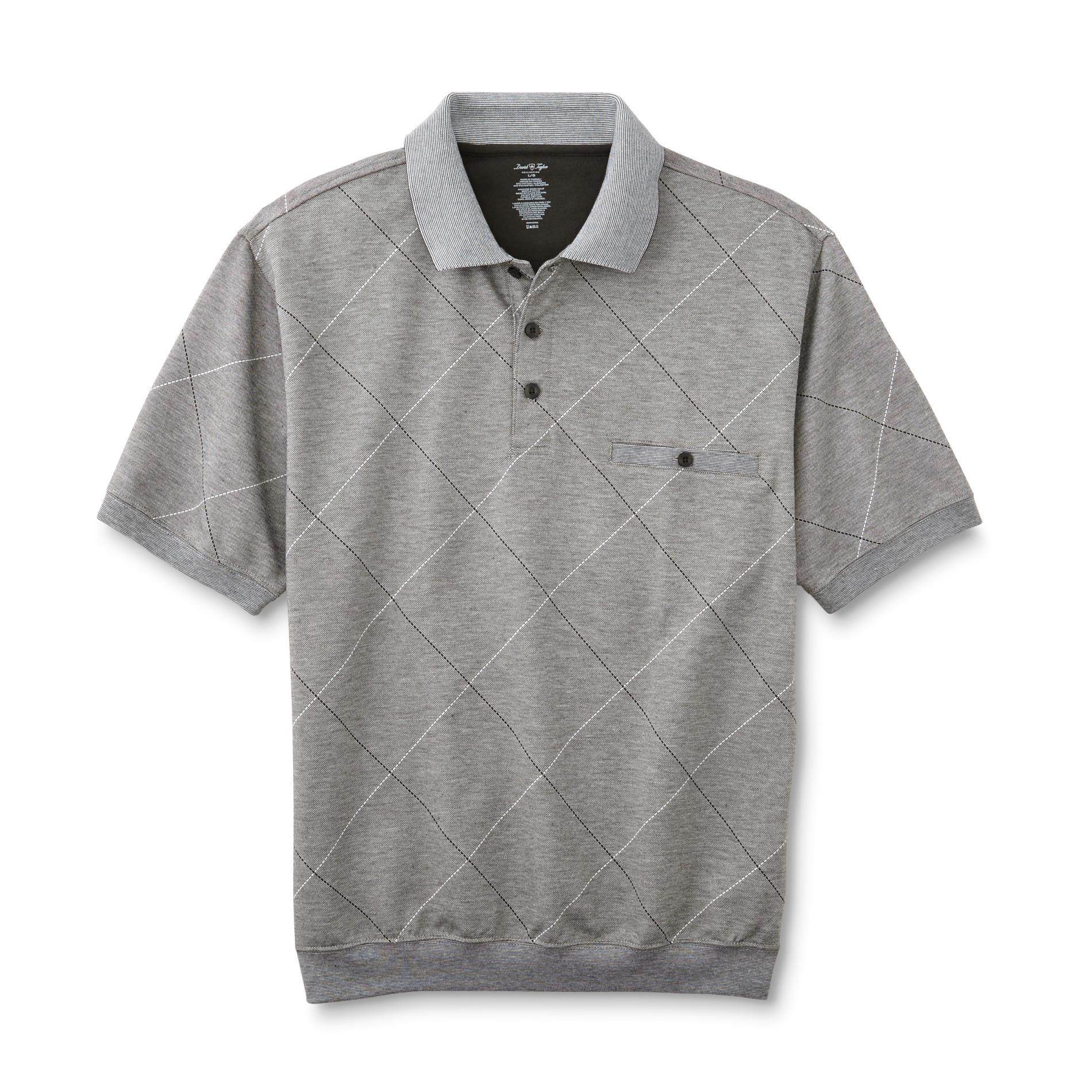 david taylor long sleeve banded bottom shirts