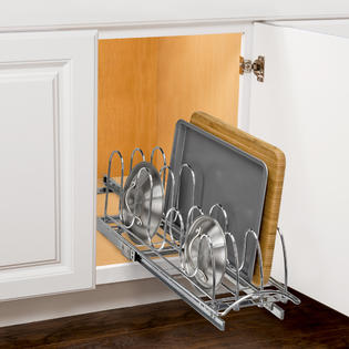 Lynk Professional Roll Out Pan Lid Holder Pull Out Kitchen