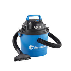 Vacmaster VOM205P Wall-Mount Compact Wet/Dry Vac, 2 Peak HP, 2.5 Gallons - Quantity 1