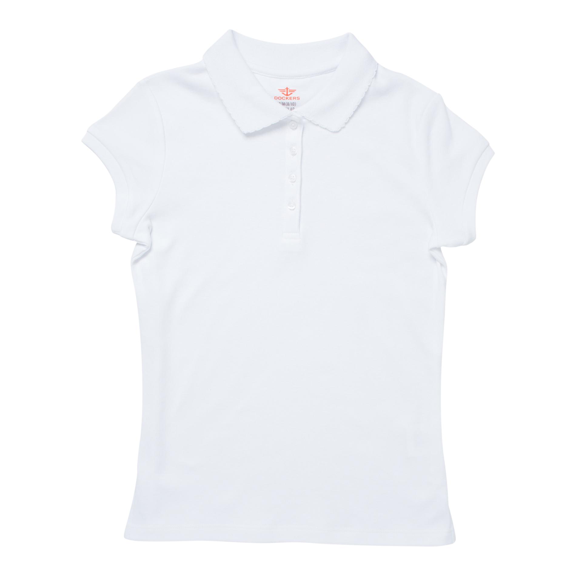 Dockers Girls' Short-Sleeve Polo Shirt