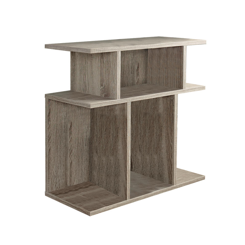Monarch Specialties ACCENT TABLE - 24"H / DARK TAUPE