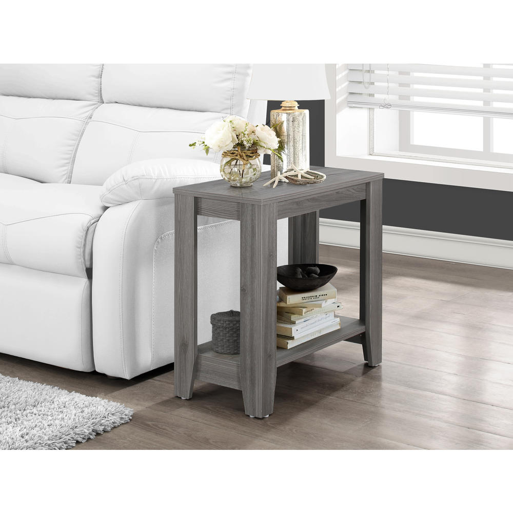 Monarch Specialties Accent Table - 24"Lx22"H with shelf