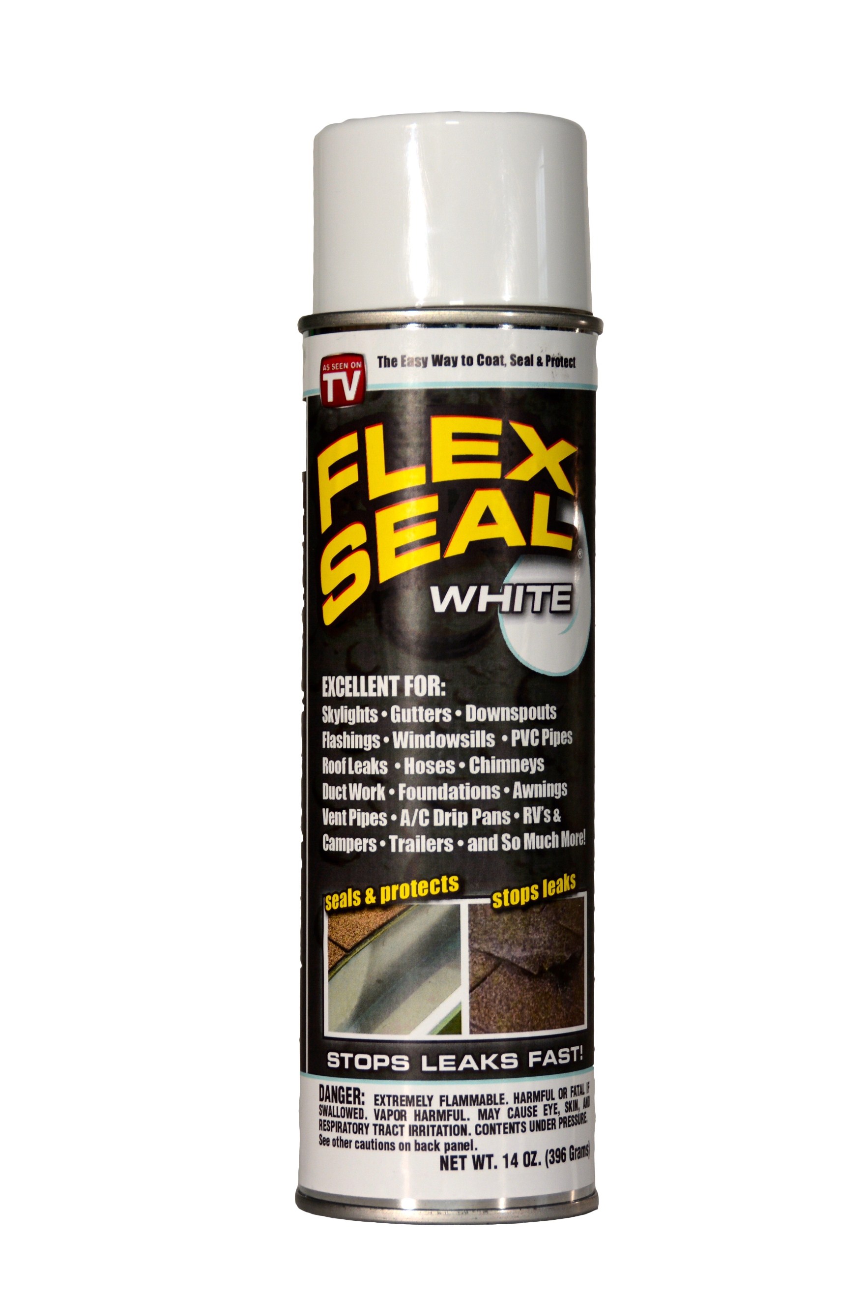 As Seen On TV Flex Seal Aerosol Spray White Shop Your Way Online