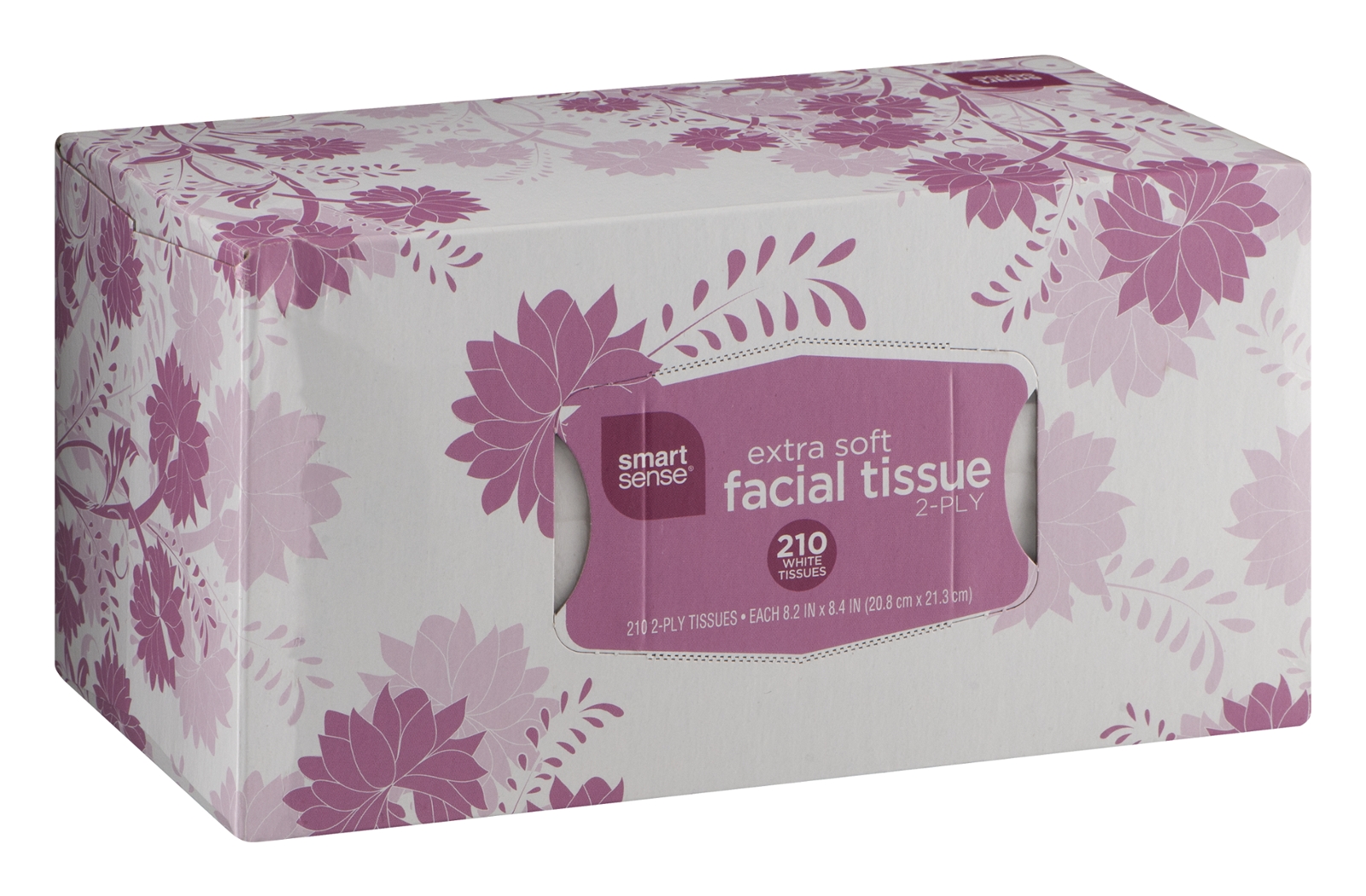 Smart Sense Extra Soft Facial Tissue 210 CT Shop Your Way Online