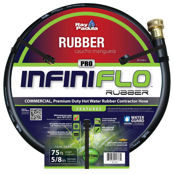 Ray Padula Rp Ifrb 2 75 Ft Infiniflo Pro Rubber Contractor Garden Hose American Freight Sears Outlet