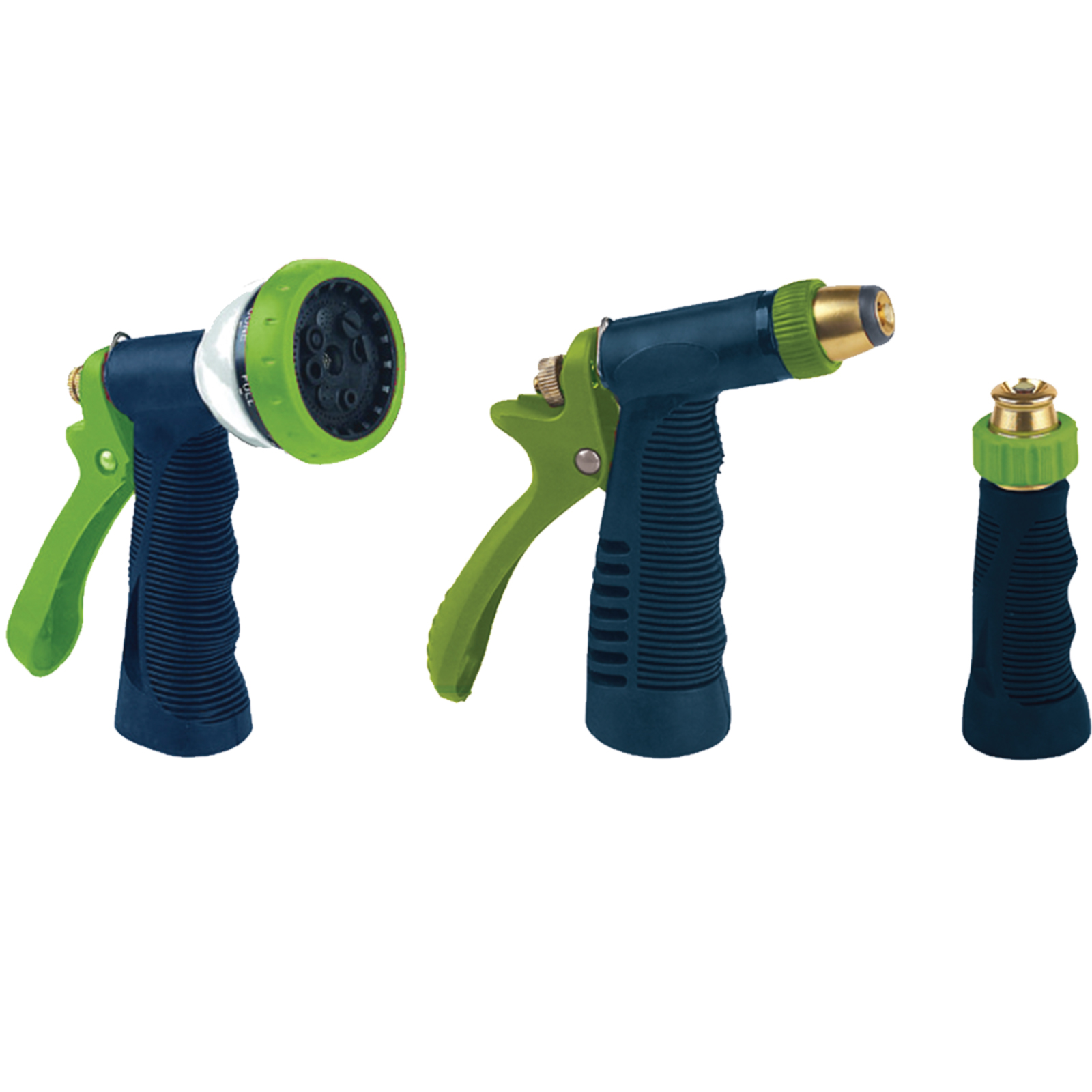 Ray Padula RP-SETP Metal Garden Hose Nozzle Combo Pack (3-Pack), Grey Ray Padula RP-SETP Metal Garden Hose Nozzle Combo Pack (3-Pack), Grey