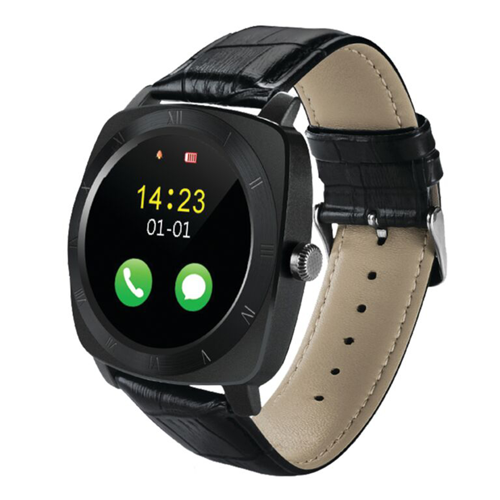 supersonic bluetooth smartwatch with call feature