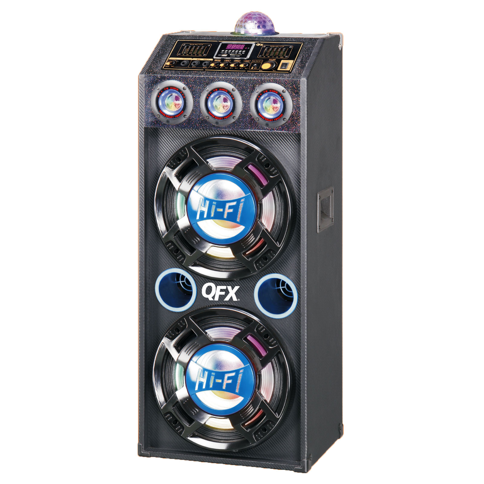 bluetooth rechargeable dj pa speaker kmart