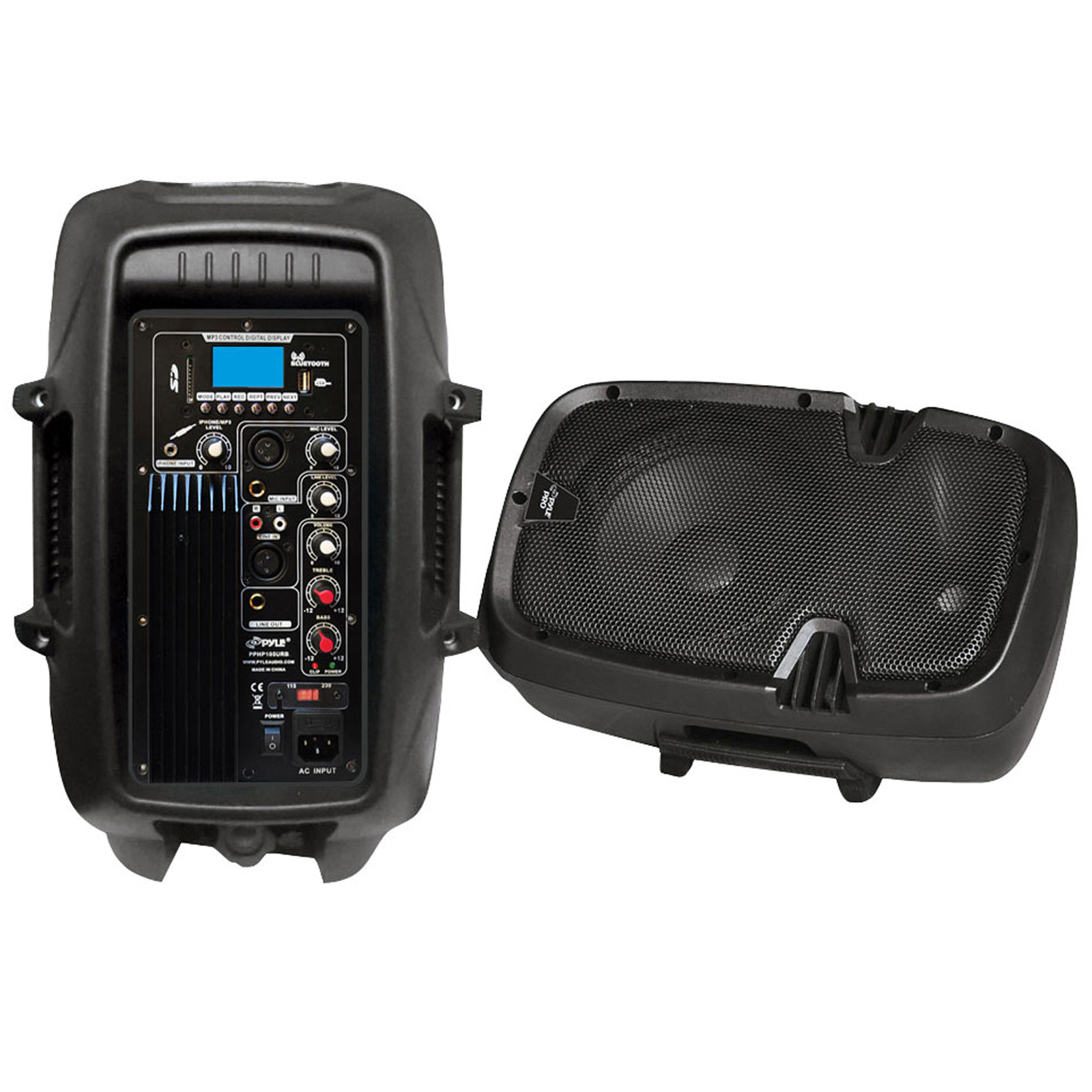 bluetooth rechargeable dj pa speaker kmart