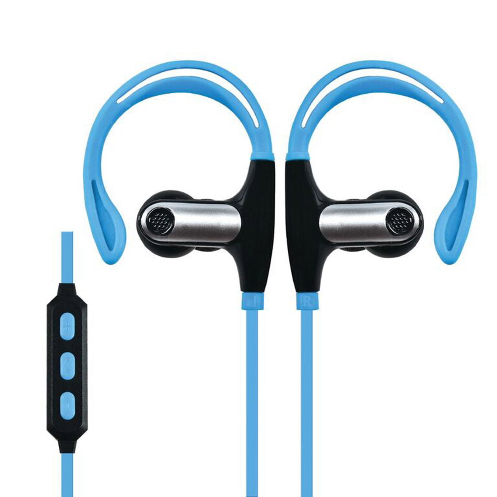 Supersonic 97098417M Bluetooth Wireless Earphones and Mic - Blue