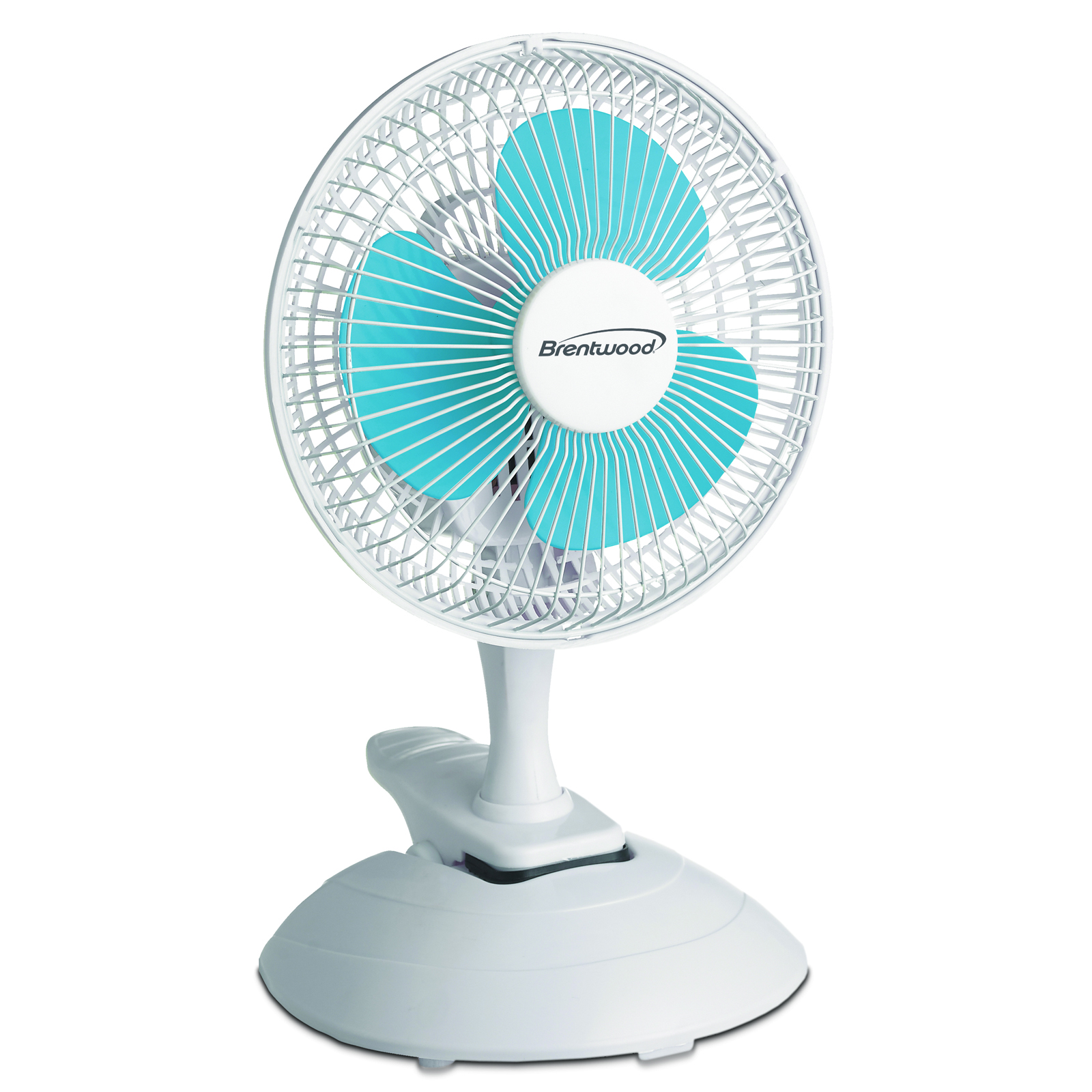 Brentwood 97095713M 6" Table/Clip Fan- White