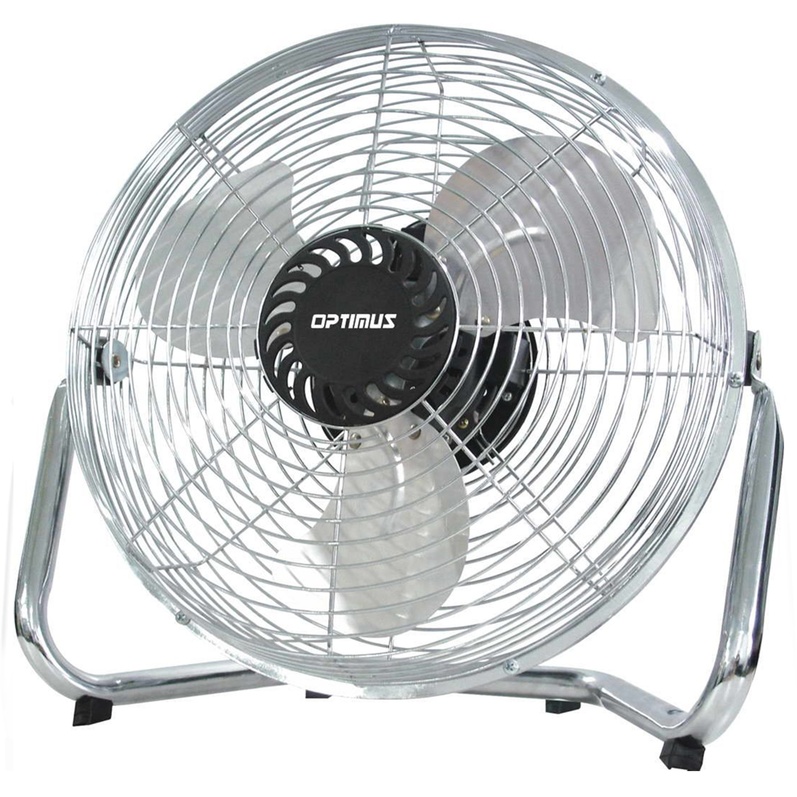 Optimus 97092038M 12" Industrial Grade High Velocity Fan with Chrome Grille