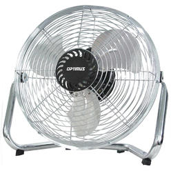 Optimus 12" Industrial Grade High Velocity Fan with Chrome Grille