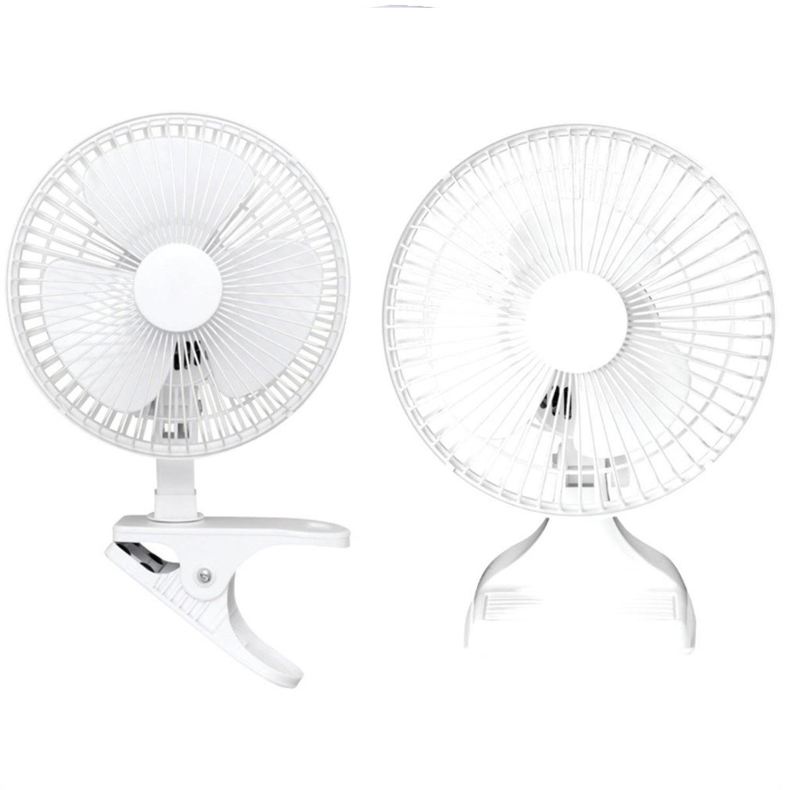 Optimus 97078849M 6" Convertible Personal Clip-On/Table Electric Fan
