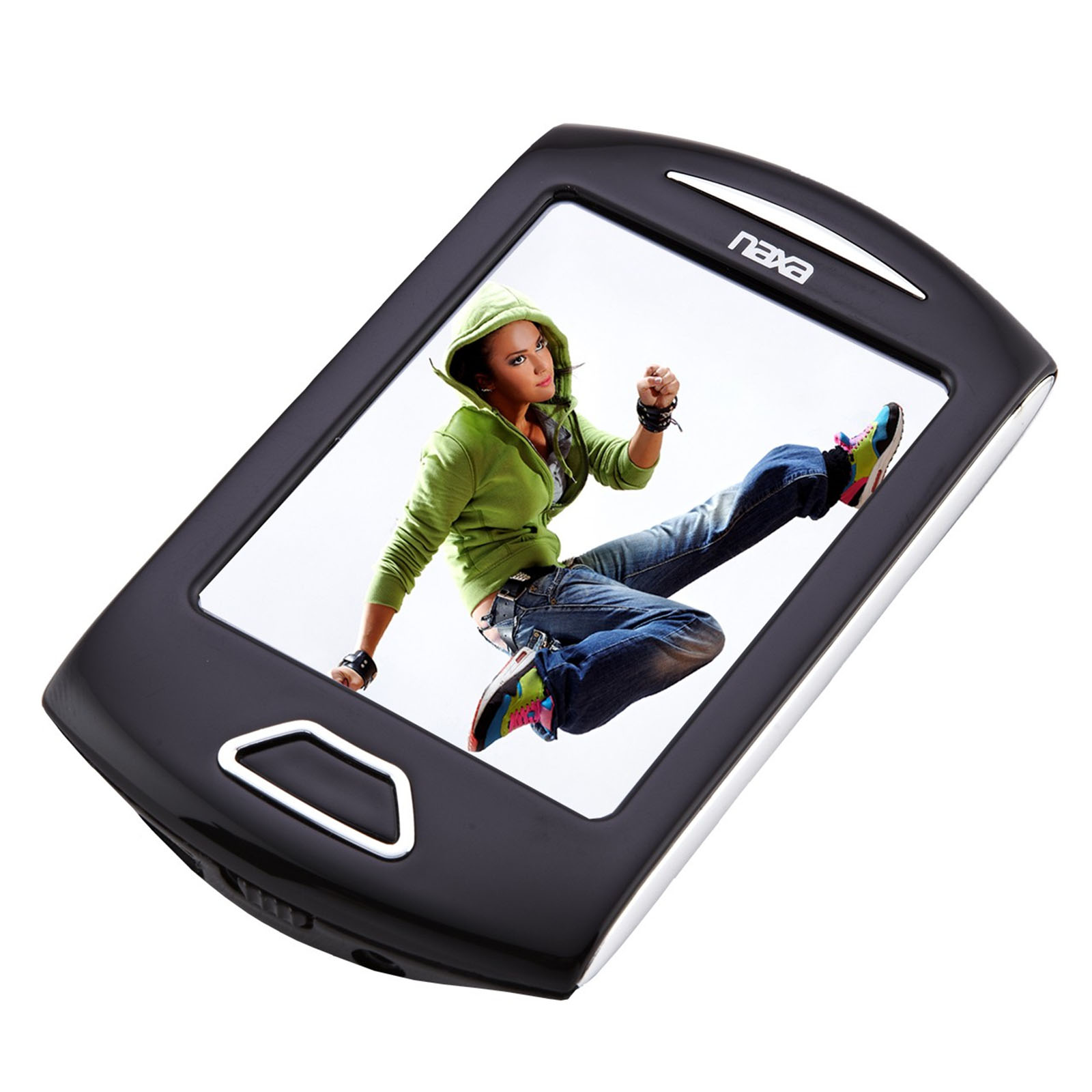 Naxa 97091496M Portable 8GB Media Player with 2.8 Touch Screen-Silver, Silver/Gray Naxa 97091496M Portable 8GB Media Player with 2.8 Touch Screen-Silver, Silver/Gray
