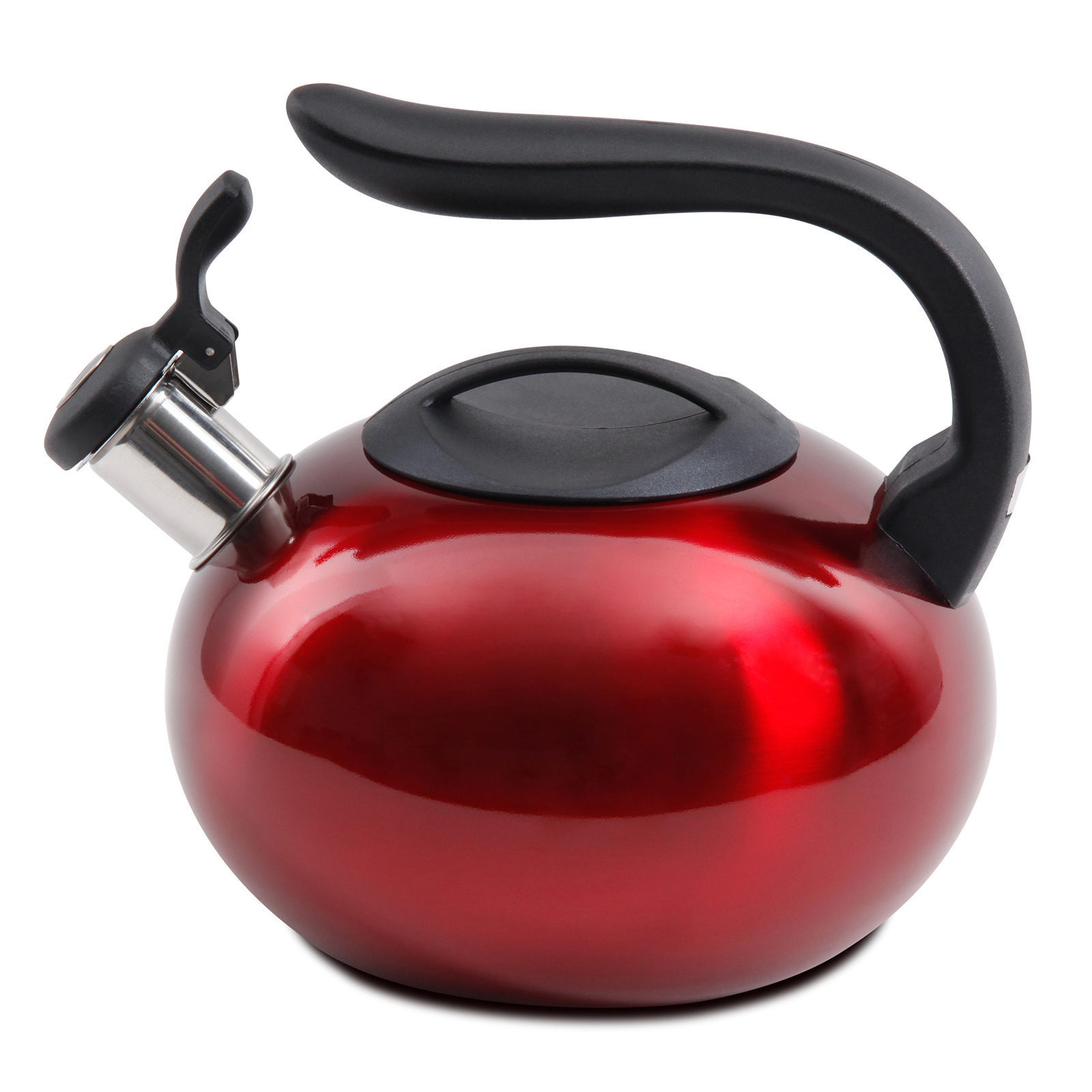 Mr. Coffee 970100676M Langham 2.1 Qt Stainless Steel Whistling Tea