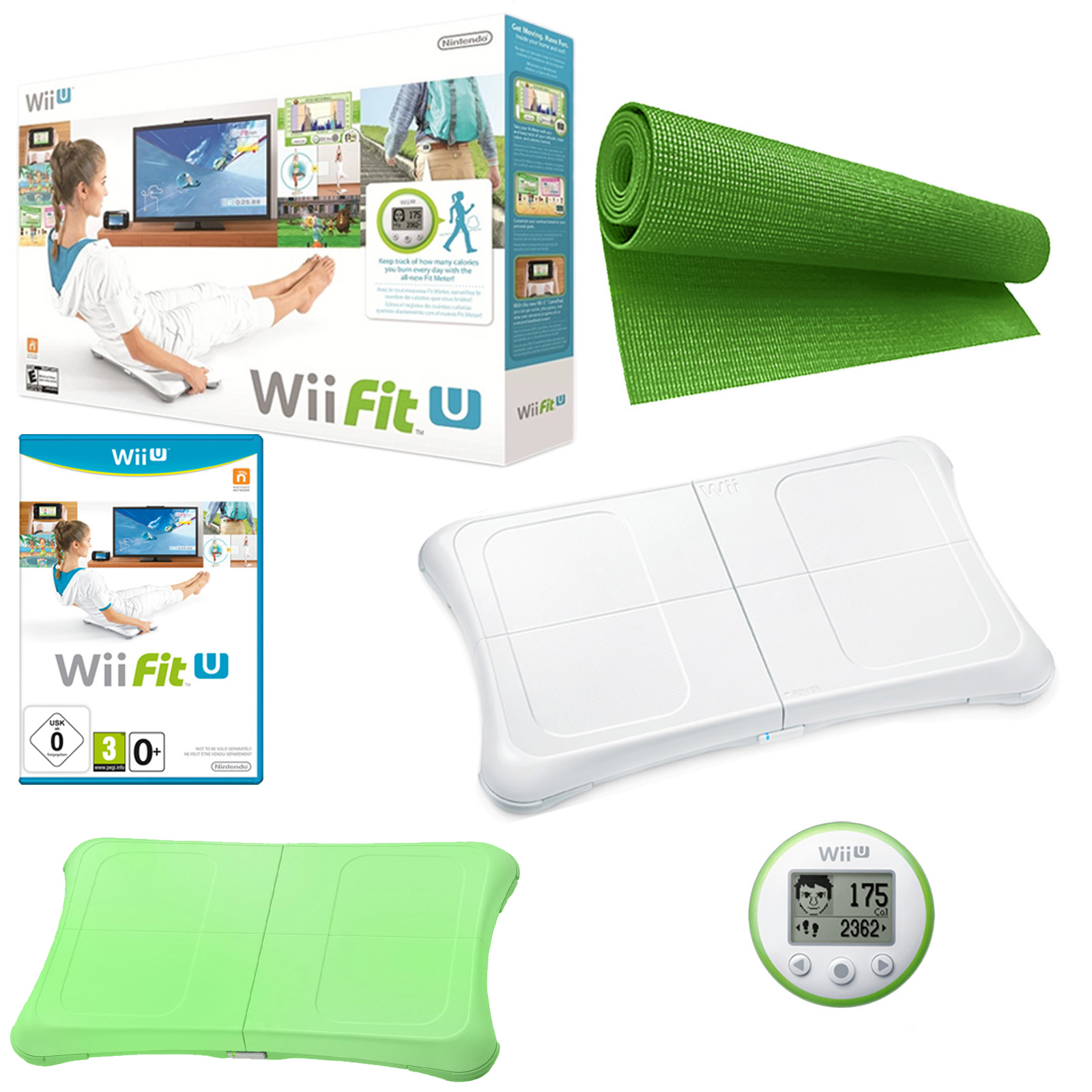 board how sync wii balance Bundle Fit with Accessories Wii U Green Nintendo board how sync wii balance Bundle Fit with Accessories Wii U Green Nintendo