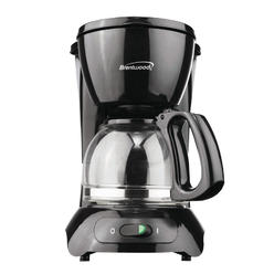Brentwood 4 CUP COFFEE MAKER BLK