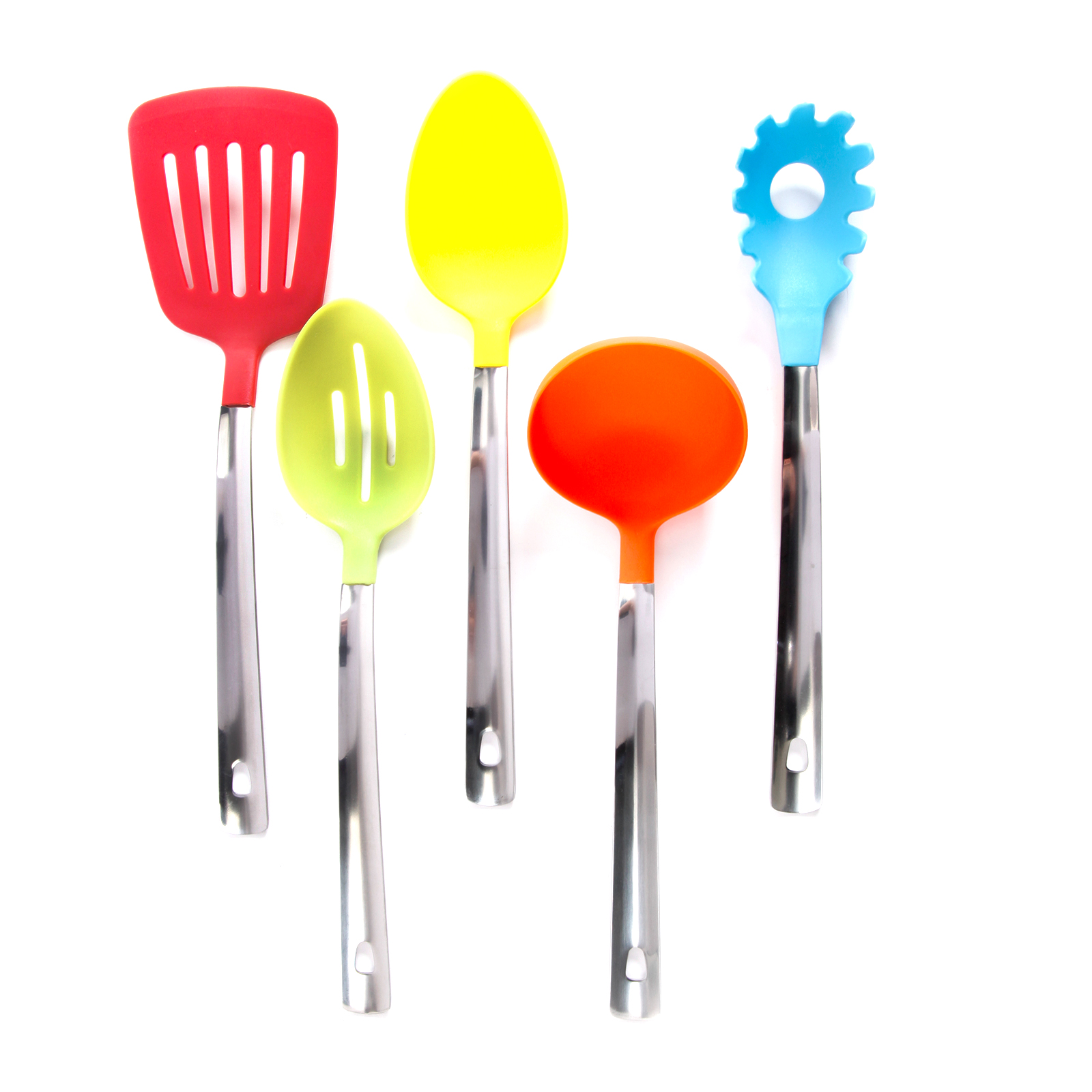 Gibson  5 pc Multicolored Kitchen Tool Set