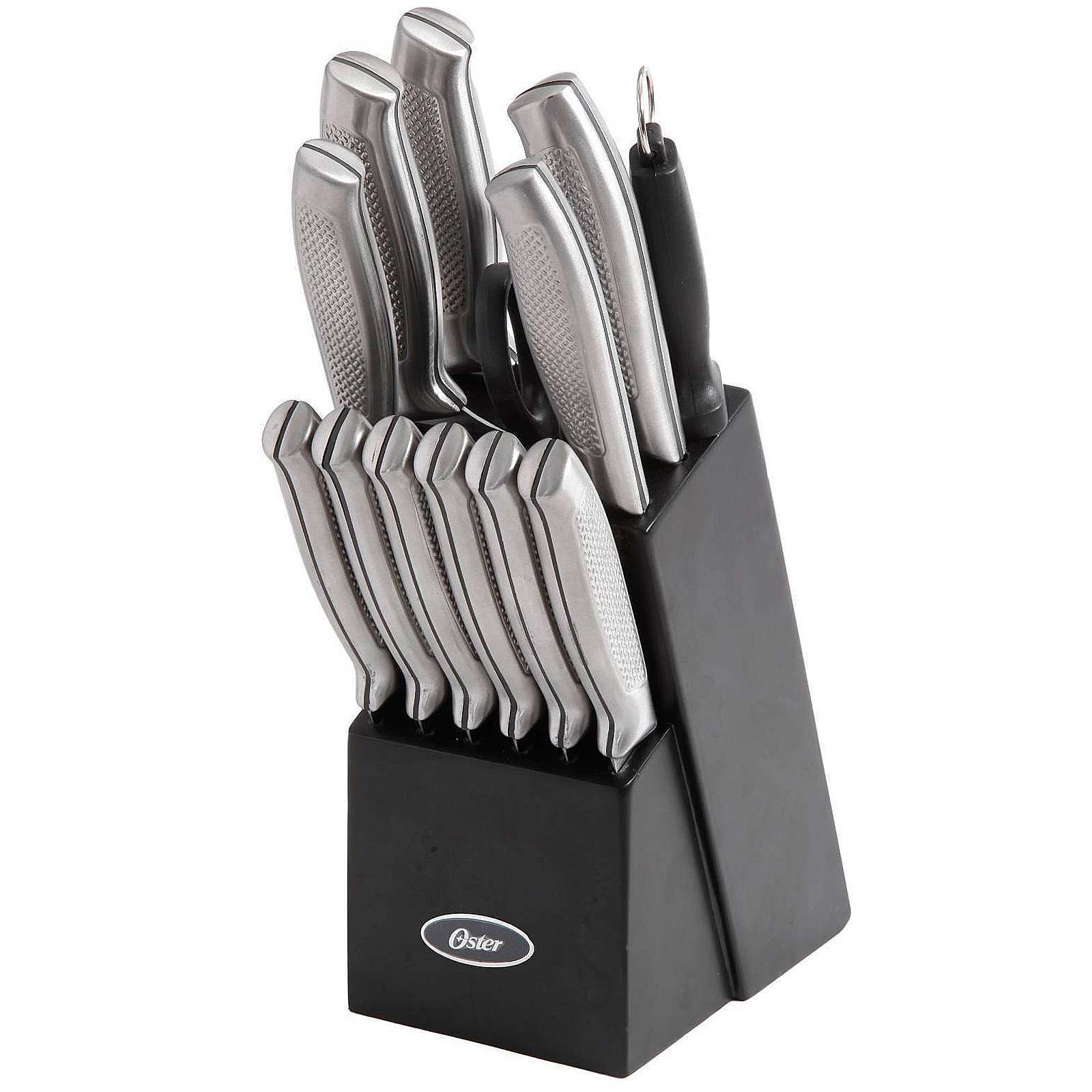 Oster Edgefield 14 pc Cutlery Set - Stainless Steel - 1.8/1.5 mm
