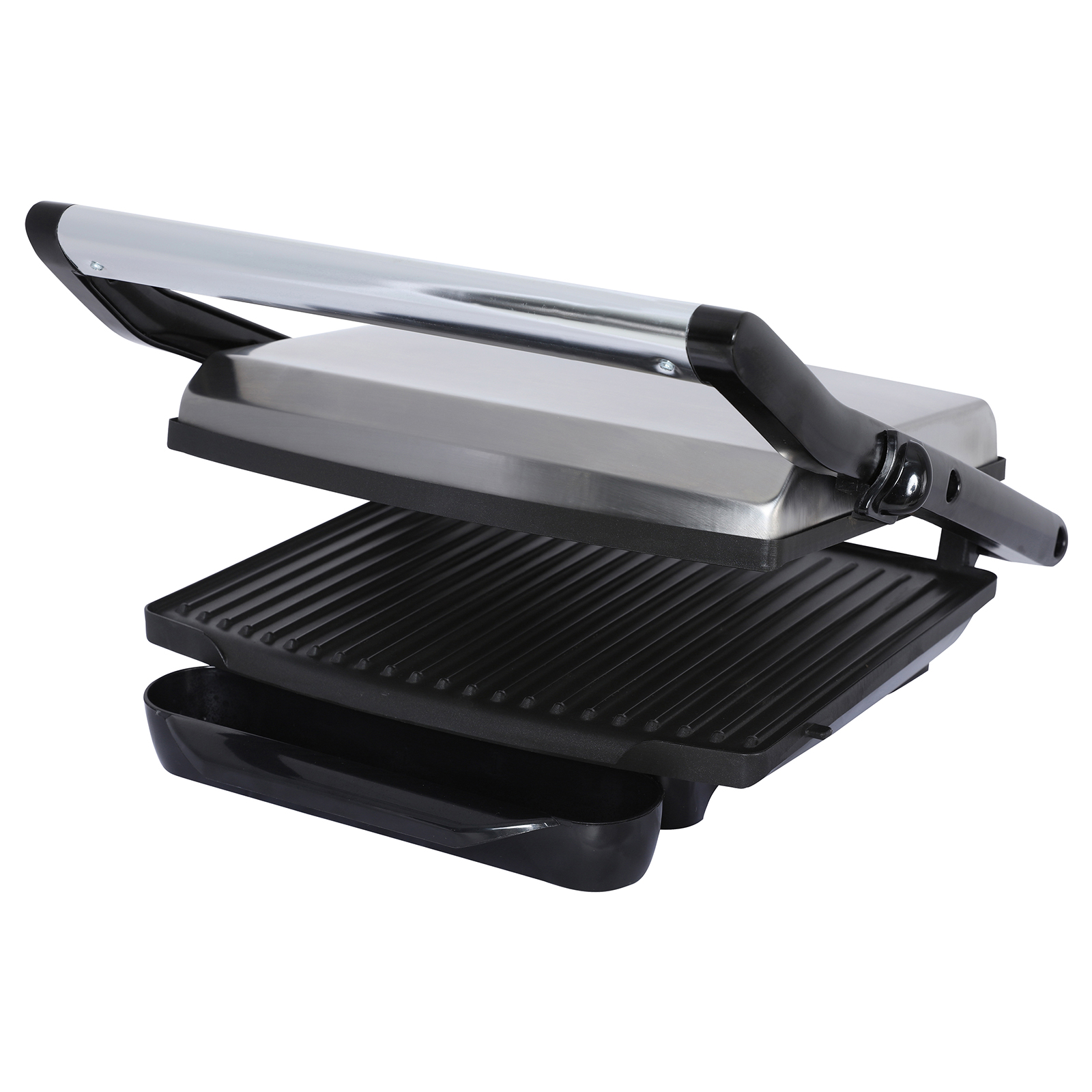 Brentwood Compact NonStick Panini Press & Sandwich Maker, Stainless