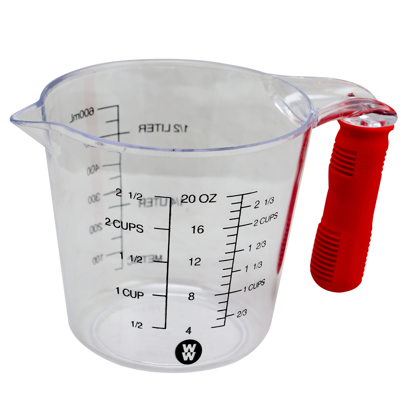Weight Watchers Clyde 20 oz. Measuring Cup with Red Handle Shop Your Way Online Shopping