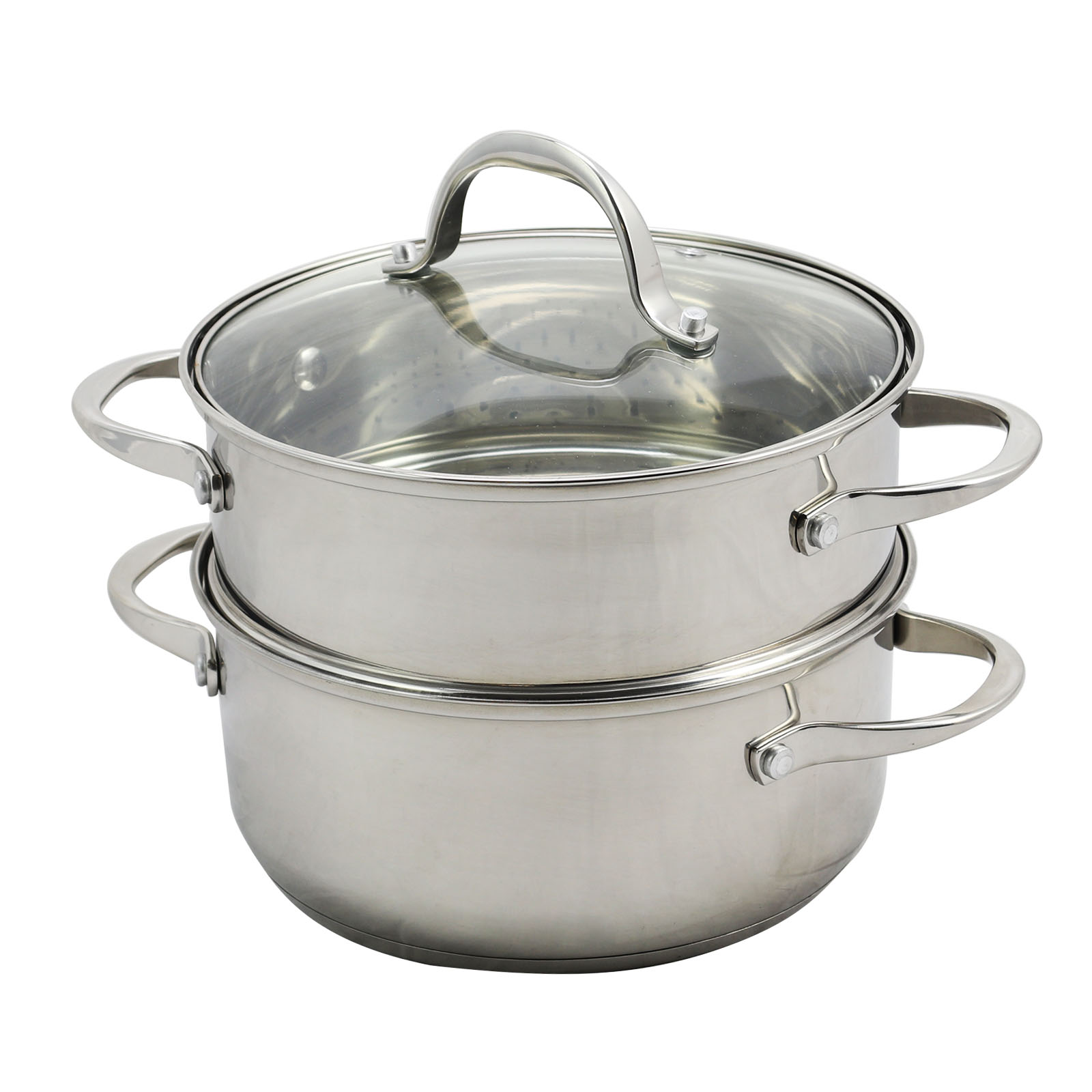 Weight Watchers Brenta 3 Quart Dutch Oven With Steamer Insert & Lid In