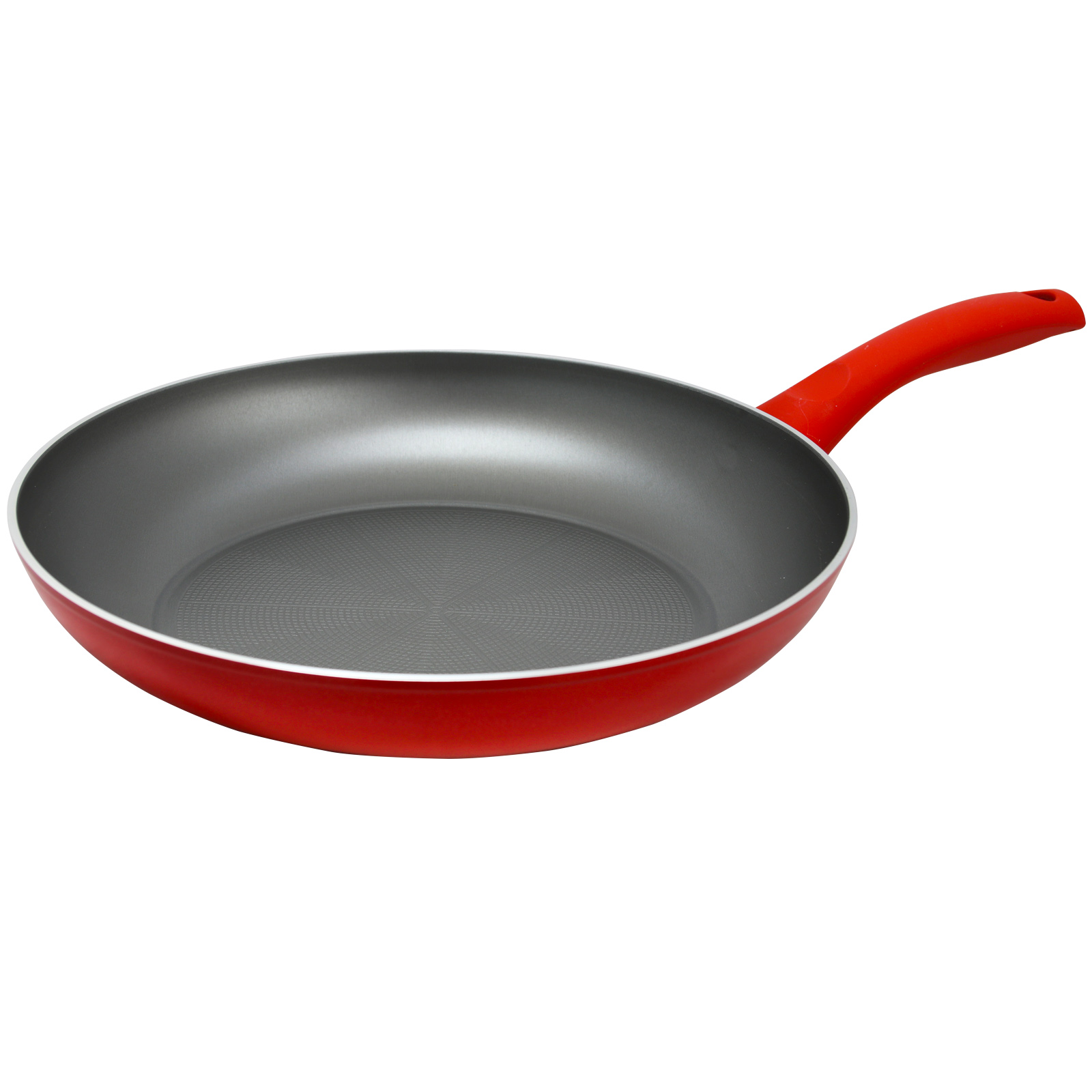 Tosca Bellocchi 12 inch Aluminum Frying Pan in Red