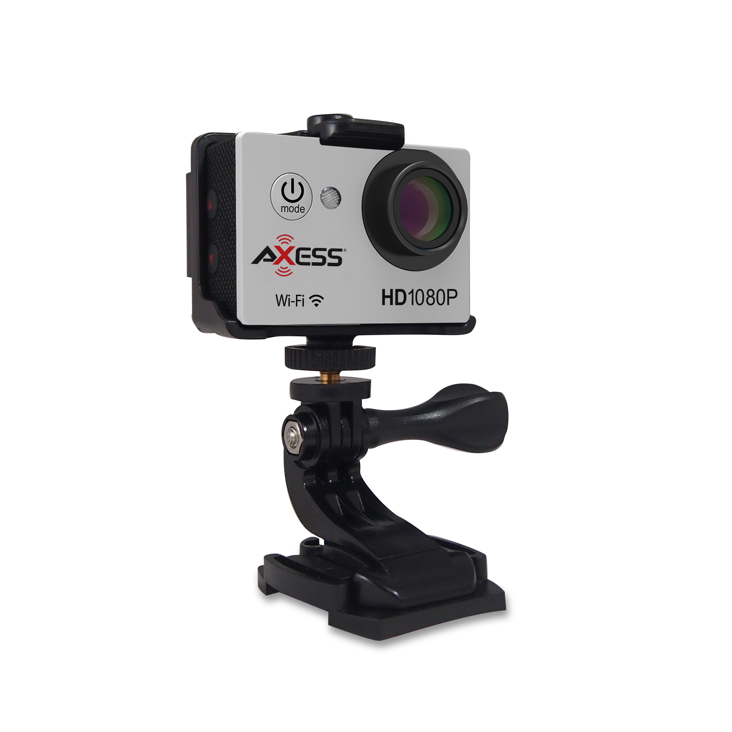 Axess 97096971M Full HD 1080P Action Cam In Silver
