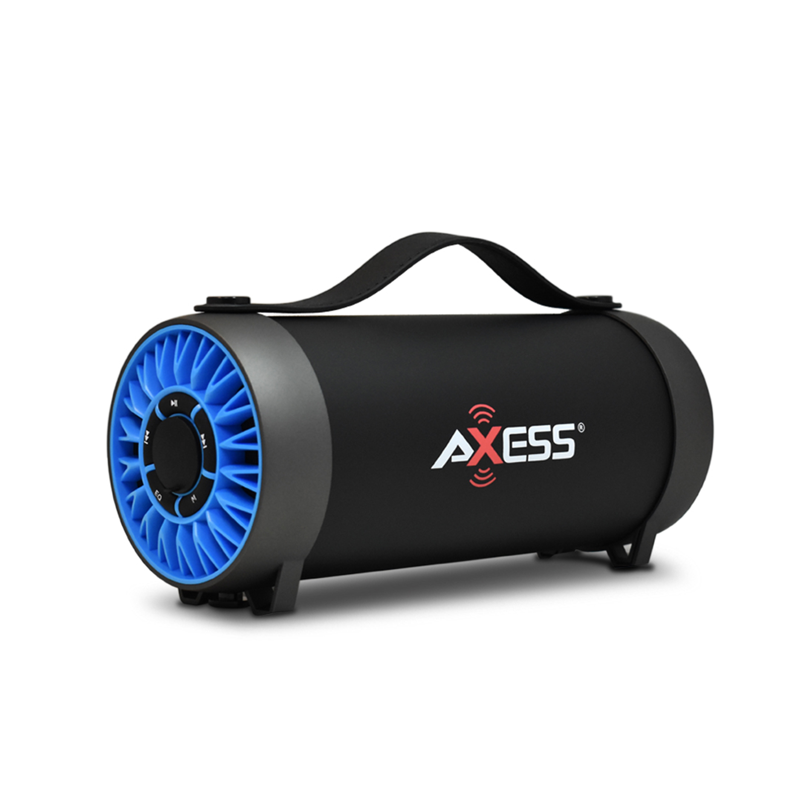 Axess 970109527M Bluetooth Media Speaker with Equalizer in Blue