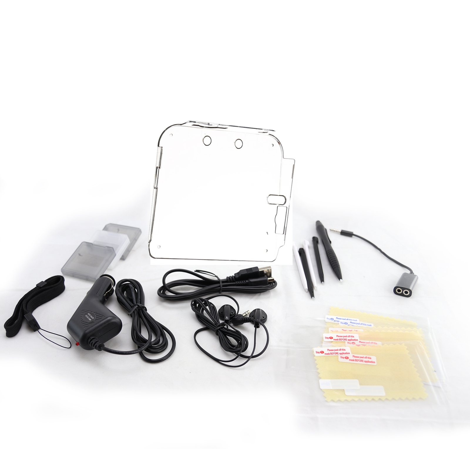 MGear 24 in 1 Kit for Nintendo 2DS, Clear MGear 24 in 1 Kit for Nintendo 2DS, Clear