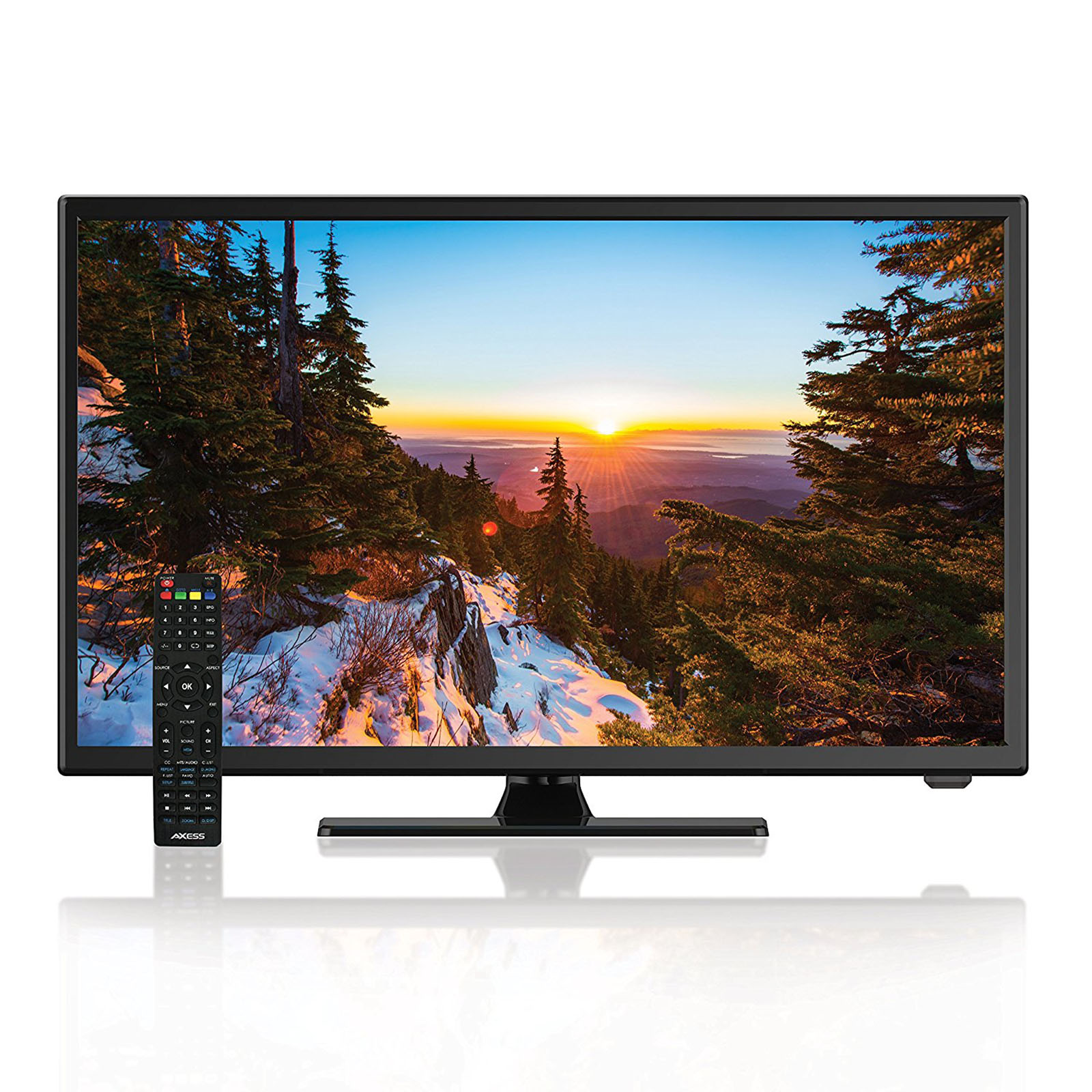 Axess 970109356M 22-Inch 1080p LED Hdtv, Features 12V Car Cord Technology, VGA/Hdmi/USB Inputs, Built-In DVD Player, Full Function Remote Axess 970109356M 22-Inch 1080p LED Hdtv, Features 12V Car Cord Technology, VGA/Hdmi/USB Inputs, Built-In DVD Player, Full Function Remote