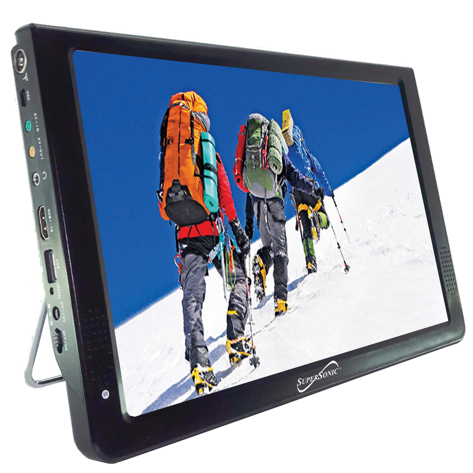 Supersonic 970105849M 12 in. Portable Digital LCD TV with USB & SD Inputs