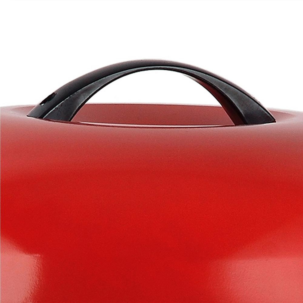 Brentwood 17" Portable Charcoal BBQ Grill, Red