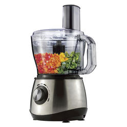 Brentwood Select FP-581 Food Processor, 8-Cup, Stainless Steel/Black