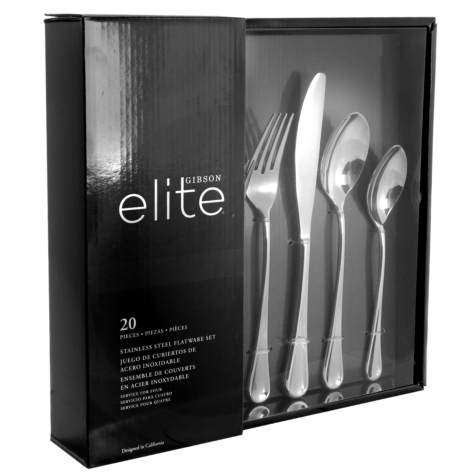 Gibson Elite Elite York 20 Piece Flatware Set