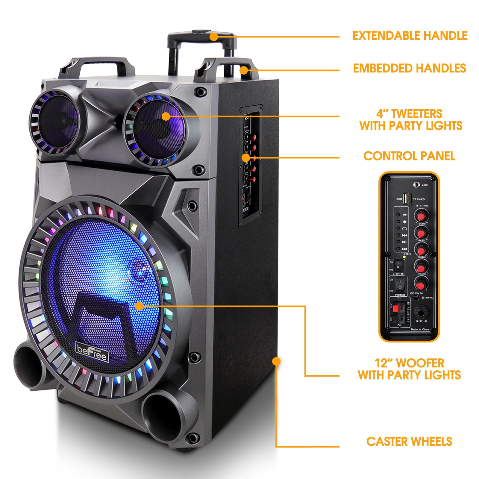 kmart bluetooth party speaker review