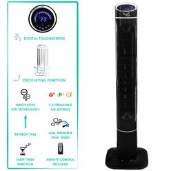 Vie Air 970103835M  50" Digital Tower Fan with Remote Control