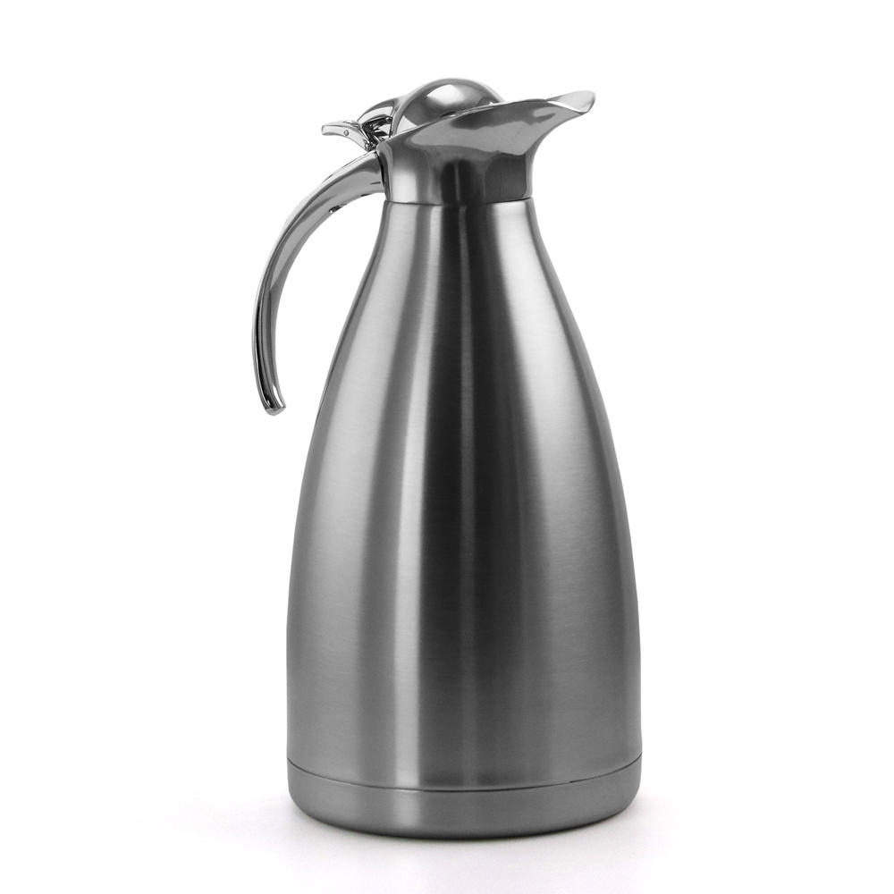 MegaChef  2L Deluxe Stainless Steel Thermal Beverage Carafe for Coffee and Tea