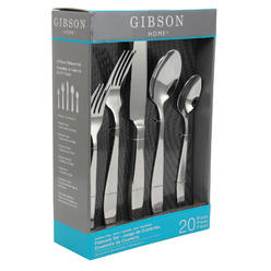 Gibson Castleford 20 Peice  Flatware Set