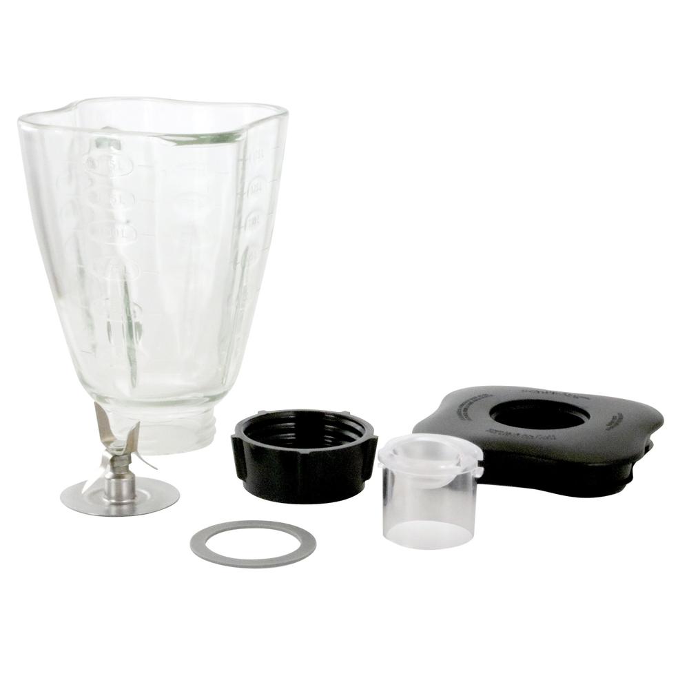 Better Chef 970111565M  6 Piece 59 Oz Square Blender Glass Jar Replacement Kit