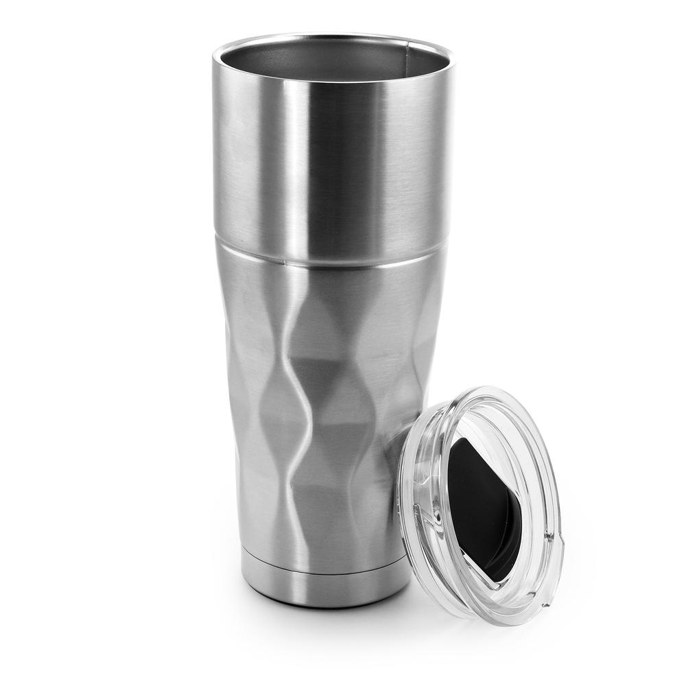 Mr. Coffee Mr Coffee Kellan 26 oz Stainless Steel Thermal Tumbler with Lid in Silver