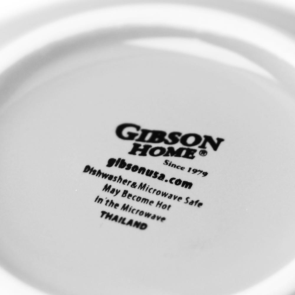 Gibson Home  Pandora 12-Piece Dinnerware Set, Cream