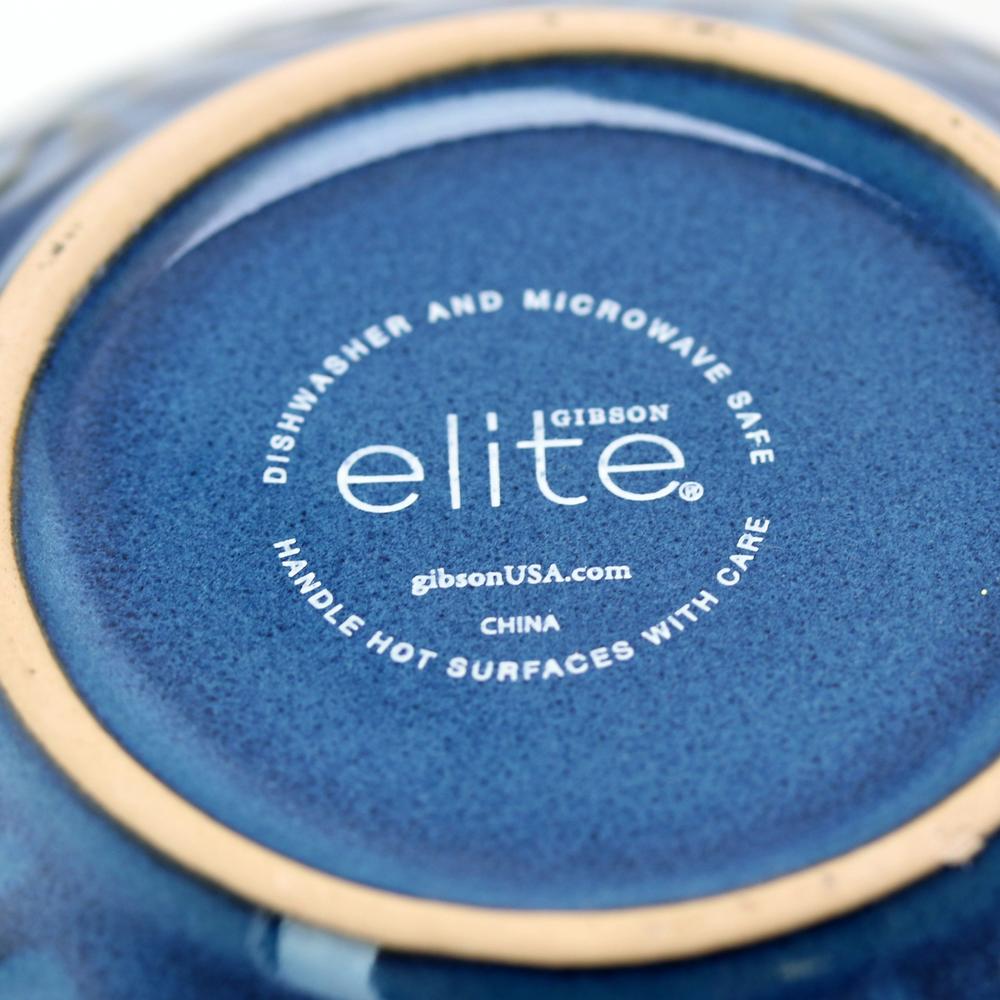 Gibson Elite  Milanto 16 pc Dinnerware Set in Blue