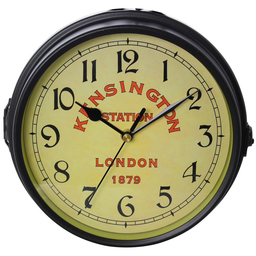 Bedford Clock Collection Bedford Double Sided Wall Clock Vintage