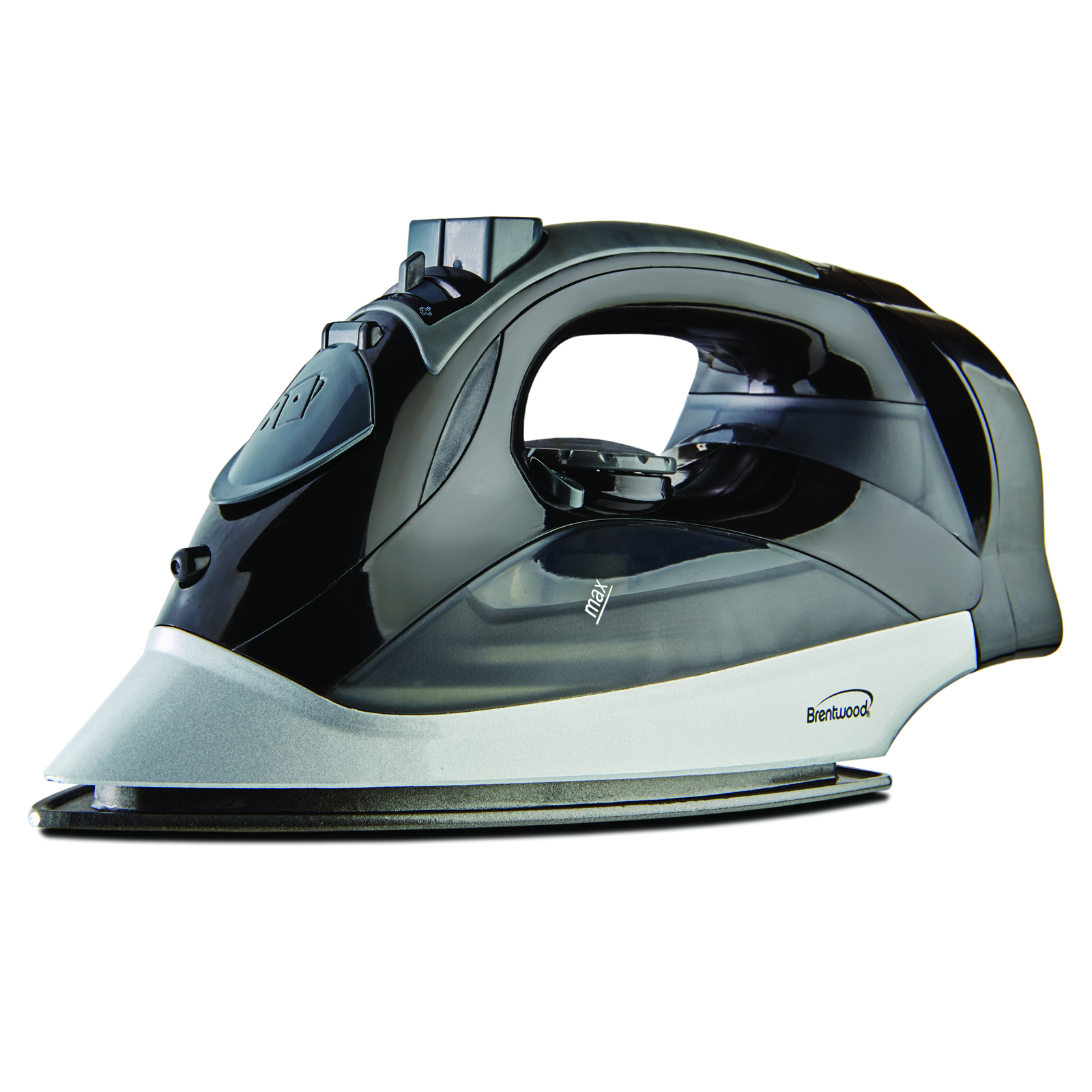 Brentwood 97094456M Steam Iron With Retractable Cord Black