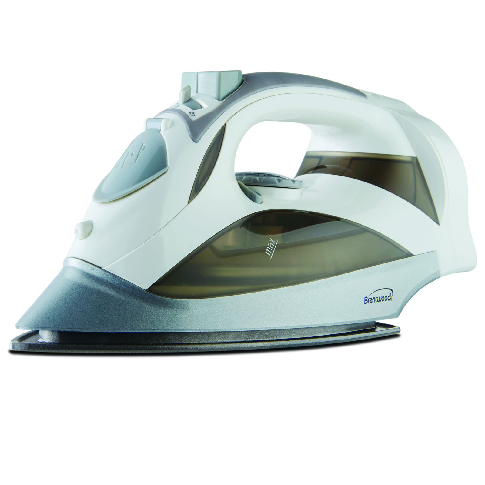 Brentwood 97094457M Steam Iron With Retractable Cord - White